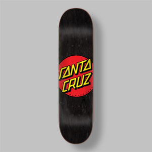 Santa Cruz Classic Dot 8.25" Deck Black