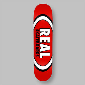 Real Oval Team Red 8.12” Deck